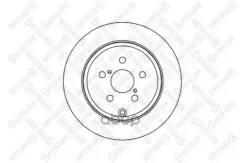 ���� ��������� ������ Toyota Avensis 1.8-2.0D-4D 03 Stellox ���. 60204589SX 60204589SX ����