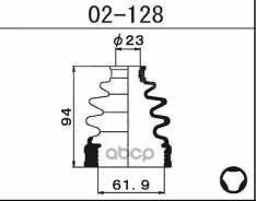 ������� ����� ����������� /23*61,9*94/ Mazda Familia BG5, �BHA5Bhalp, �Bhals, �BG6P, �BG6S, �BHA8P, �BHA8S, �BG5PF, �BG6PF, �BG5PE, �EC5SA, �DW5W, �D2...