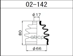������� ����� �������� /20*69*80/ Suzuki ALTO MC21, HA22S 1-56 (Maruichi) ���. 02142 02142 ����