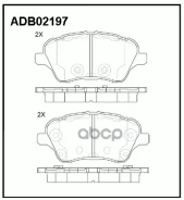 ������� ��������� | ����� | FORD Fiesta/B-Max 1.0/1.4/1.5/1.6 FR 09/08- Allied Nippon ���. ADB02197, ������ ADB02197 ����