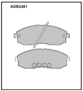 ������� ��������� �������� | ����� | Hyundai H-1/Starex 2.4/2.5D/TD/CRDI 97 Allied Nippon ���. ADB3481 Allied Nippon ADB3481 ����