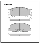 ������� ��������� �������� | ����� | Toyota Liteace 1.5/1.8D/2.0D 85-92 Allied Nippon ���. ADB0589 ADB0589 ����