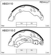 ������� ��������� ���������� | ��� | Renault, Dacia, Peugeot, Citroen Allied Nippon ���. ABS3110 ABS3110 ����