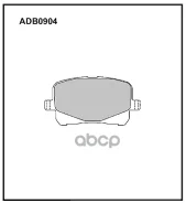������� ��������� �������� | ����� | Toyota Estima/Lusida 2.4, Previa 2.0, 2.4 Allied Nippon ���. ADB0904 ADB0904 ����