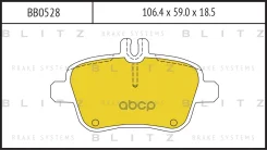 ������� ��������� �������� | ��� | Mercedes W176/W246/W242/C117 13- Blitz ���. BB0528 BB0528 ����