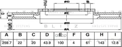 ���� ��������� | ����� ����/��� | Nissan Micra/Tiida/AD/Bluebird Sylphy/Cube 03- Blitz ���. BS0522 BS0522 ����