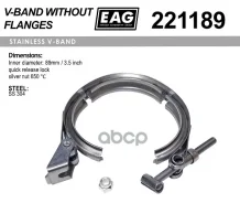 ����� V-Band 221189, 89��/3.5 SS304 EAG EAG ���. 221189 221189 ����