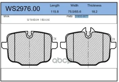 ������� ��������� �������� | ��� | BMW 7 (G11, G12) 750 I, LI Xdrive 09.2015 - BMW 5 (G30, F90) 540 I Xdrive 09.2016 - Jeenice ���. WS297600 WS297600...