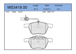 ������� ��������� �������� | ����� | FORD Galaxy 2 - 26Volkswagen Sharan 1995 - 21, Transporter T4 199 - 23 Jeenice ���. WS341900 WS341900 ����