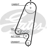 ������ ��� OPEL Astra F 1.6-2.0 91-98, Omega A, B 2.0 94-00, Vectra A, B 2.0 95-02 Gates ���. 5367XS 146x20 5367XS ����
