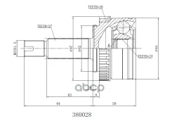 ���� ������� 27/24 ABS 48 | ����� | Hyundai�IX35/Tucson�10 INKO ���. 380028 INKO 380028 ����