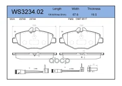 ������� ��������� �������� | ����� | Mercedes-BENZ E-class(W211) 02-08 Jeenice ���. WS323402 WS323402 ����