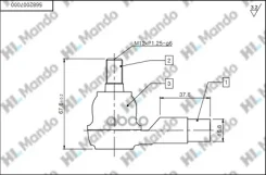 ���������� ���������� ������� ���� | ����/��� | KIA Picanto [TA] [2011-05~] Mando ���. DSA020509 DSA020509 ����