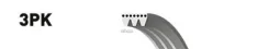������ ������������ Toyota Altezza, MARK 1G / Honda LOGO 1.3 99-02/ Renault Safrane 2.0, 2.2 92-96 Gates ���. 3PK890 XF 38356 3PK890 ����