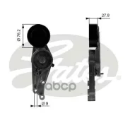 ����� �������� ��������� ������������ AUDI A4 00- Gates ���. T38207 T38207 ����