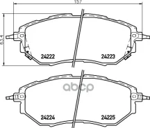 ������� ��������� �������� | ����� | Subaru Outback (BS) 2.5 AWD (BS9) 03.2015 - Subaru Tribeca (B9) 3.6 09.2007 - Nisshinbo ���. NP7008 NP7008 ����