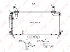 �������� ������������ � ���������� Suzuki Liana 1.3-1.6 (02-) LYNXauto ���. RC0455 RC0455 ����