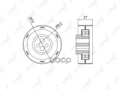 ����� �������� ����� ��� AUDI 80/A4/A6 2.4/2.6/2.8 94-97 / �1 / VAR.2 LYNXauto ���. PB1005 PB1005 ����