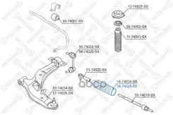 ������� ����� ������� ��. Nissan Maxima Nissan 350Z 3.5 (AAZ33) 0306 Stellox ���. 1474025SX, ������ 1474025SX ����