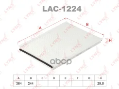������ ������ Mercedes-BENZ A(W168) 97-04 / Vaneo(414) 02-05 LYNXauto ���. LAC1224 LYNXauto LAC1224 ����