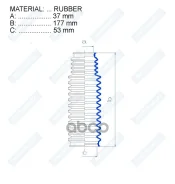 ������� ������� ����� Rubber (37*177*53) BMW Motorherz ���. RDZ0309MG Motorherz RDZ0309MG ����
