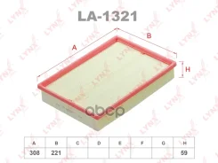 ������ ��������� TANK 300 2.0T 21 / 500 2.0T 23, Haval H5 2.0T 23 LYNXauto ���. LA1321 LA1321 ����