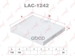 ������ �������� Great WALL Hover H3/H5 09 LYNXauto ���. LAC1242 LAC1242 ����