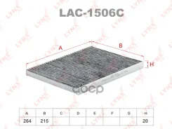 ������ ������ �������� FIAT Grande Punto, OPEL Corsa D 06- LYNXauto ���. LAC1506C LAC1506C ����