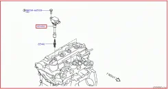 ������� ��������� HR-ser, MR-ser Qashqai J10E, X-Trail T31, Tiida C11, Serena C25, Wingroad/AD Y12 Nissan ���. 22448ED800 Nissan 22448ED800 ����