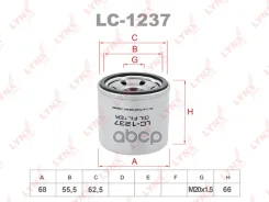 ������ �������� HCV KIA Clarus 1.8i-2.0i 96-, Sephia 1.5i-1.8 92-, Mazda 323 1.0-1.9i 76- (������� �� W67/1) LYNXauto ���. LC1237 LC1237 ����