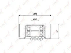 ����� �������� ���������� ����� Toyota Avensis(T22/5) 2.0-2.4 00-08 / Camry(V30/40) 2.0-2.4 01-11 / RAV 4 II-III 2.0-2.4 00 / Alphard 2.4 08 / Highlan...