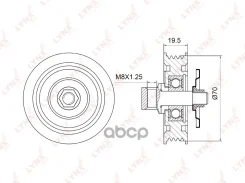 ����� �������� ���������� ����� Toyota 4A/7A-FE AE10_/AE11_ / AT19_ /AT21_ / AT220 / 1G-FE GX10_/GX11_ / Lexus IS200 / AC LYNXauto ���. PB5034 PB5034...