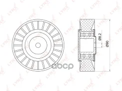 ����� �������� ��������� ������������ VW LT 2.5D 96-06 / Transporter IV 2.0-2.5D 90-03 LYNXauto ���. PB7036 PB7036 ����