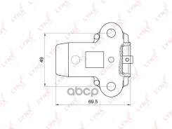 ���������� ����� ��� Hyundai Santa FE (SM, CM) 2.7 06- / Grandeur (TG) 2.7 06- / �������������� LYNXauto ���. PT1029 PT1029 ����