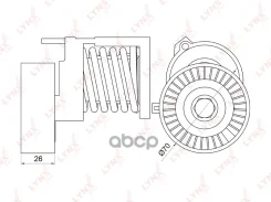���������� ����� ��������� ������������ Skoda Fabia I-II 1.4 99 / Felicia 1.6 95-01 / Octavia(1U/Z) 1.4-1.6 00 / Roomster 1.4 06, VW Bora 1.4-1.6 00-0...