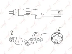 ���������� ����� ��������� ������������ Toyota Avensis(T22/5) 1.6-1.8 00-08 / Celica 1.8 99-05 / Corolla(E11/2) 1.6-1.8 00-07 / RAV 4 II 1.8 00-05 LYN...