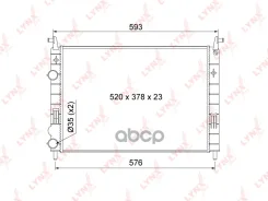 �������� ���������� ������� MT Fiat Albea (178) (02-) A/C+ [MT] LYNXauto ���. RM1134 RM1134 ����