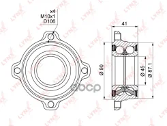 ������� ������ | ��� ����/��� | BMW 5 (E39) 95-00 LYNXauto ���. WB1005 WB1005 ����