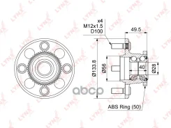 ������� ������ | ��� ����/��� | Honda Civic / Civic Ferio (EK_) 95-00 [+ABS] LYNXauto ���. WH1157 WH1157 ����