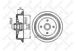 ������� ��������� Audi 80 1.6-1.9D 86-91 Stellox ���. 60254720SX Stellox 60254720SX ����