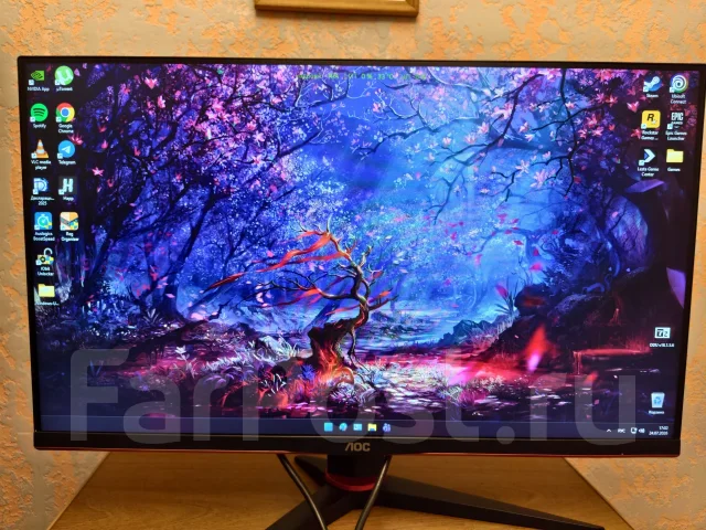 AOC. 27", ���������� �� (LCD, LED, QLED) ����