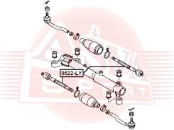 ���� ������� Mazda MPV LY 2006- ASVA 0522-LY 0522LY ����