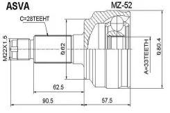 ���� ������� | ����� ����/��� | ASVA MZ52 MZ52 ����