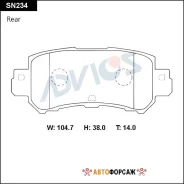 �������� ��������� ������� Advics Advics SN234 Advics SN234 ����