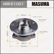 ������� � ����������� Skoda Kodiaq/Octavia 12- � ��� Masuma MWE1001 MWE1001 ����