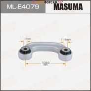 ������ ������������� (����) Masuma front AUDI A6 04-11 Masuma ML-E4079 Masuma, �������� MLE4079 ����