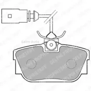 ������� ����. ���. VW T4 2.5i/2.8i/2.4D/2.5TDi Syncro 95- LP1733 ����