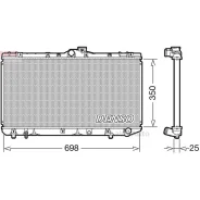 �������� Toyoya Prius Liftback (W2) 1.5 Hybrid 09.03-12.09 DRM50133 ����
