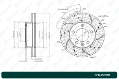 ���� ��������� ��������������� ������������� G-brake GFR-21250R ������ GFR-21250R ����