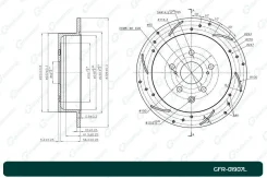 ���� ��������� ��������������� G-brake GFR-01907L ����� GFR-01907L ����